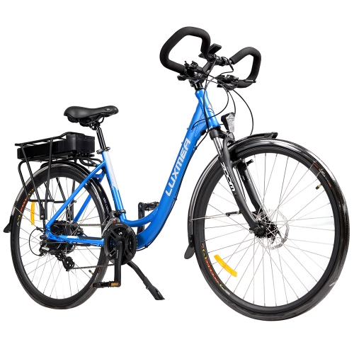 700C Low middle tube electric assisted touring bicycle