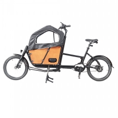 Throttle electric cargo bike two wheel