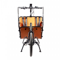Throttle electric cargo bike two wheel